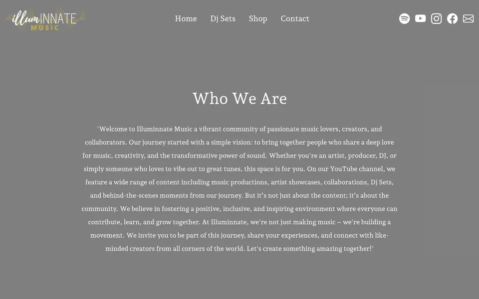 Web de Illuminnate Music